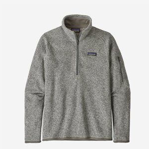Patagonia Gray Women's Better Sweater® 1/4-Zip Fleece